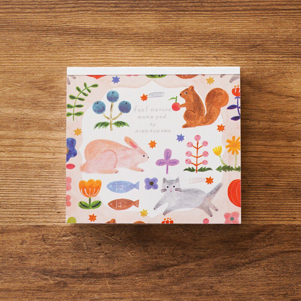 表現社 cozyca products｜布川愛子 ブロックメモ feel nature | 月刊手紙舎
