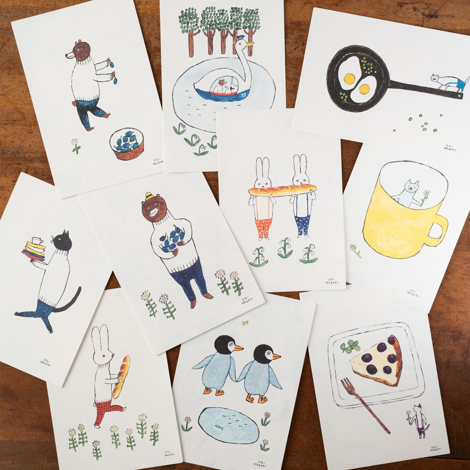 茂苅恵さんのかわいいポストカード