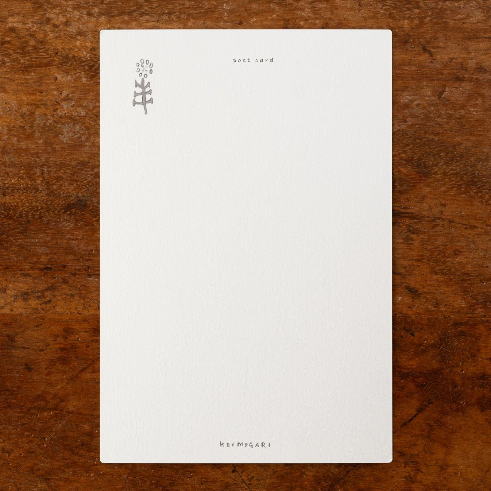 お花のポストカード