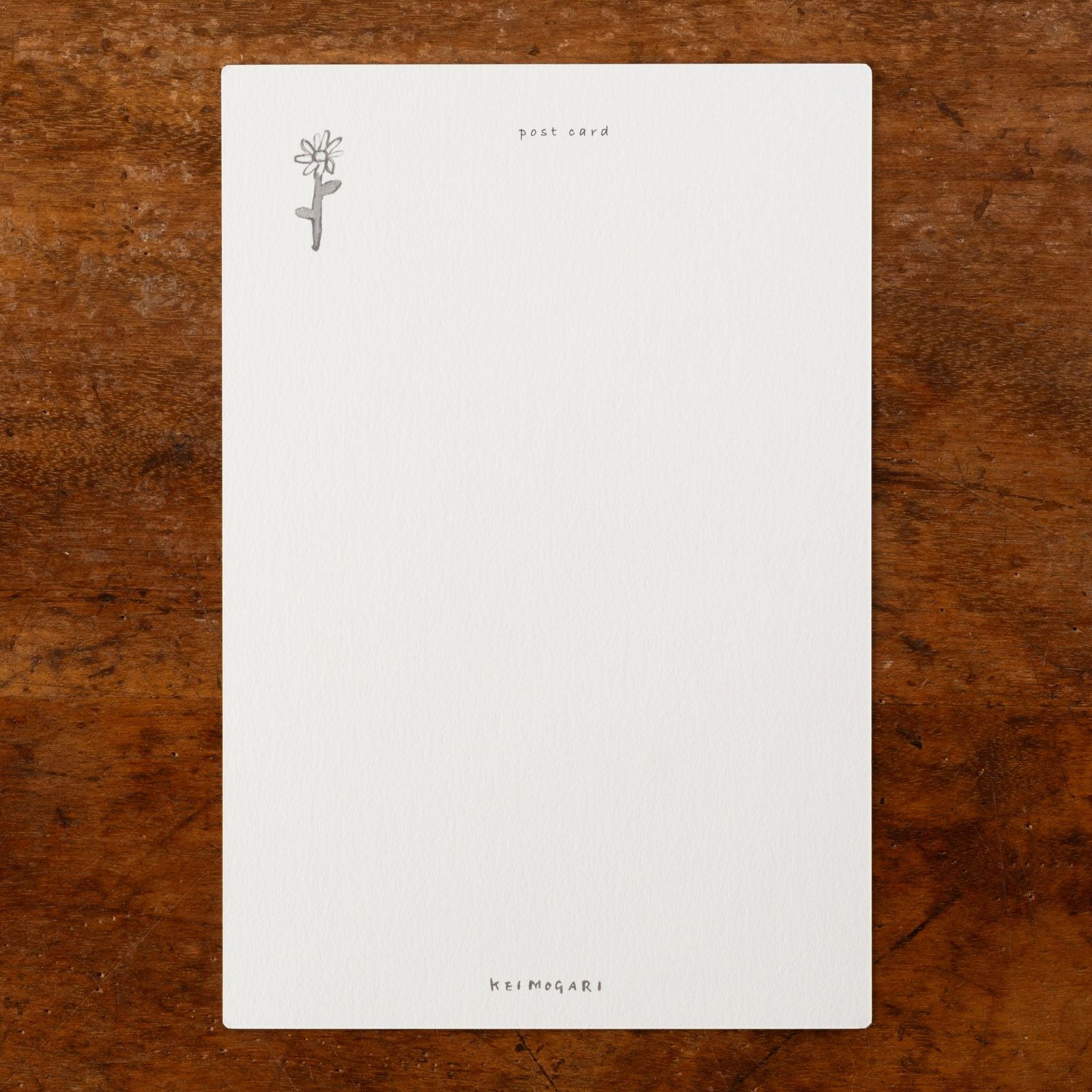 お花のポストカード