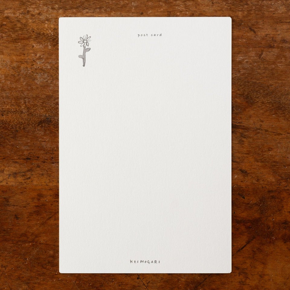 お花のポストカード