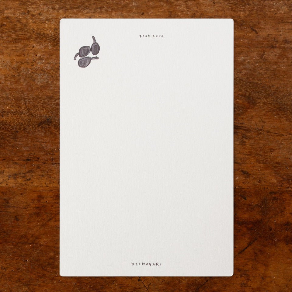 プルーンのポストカード