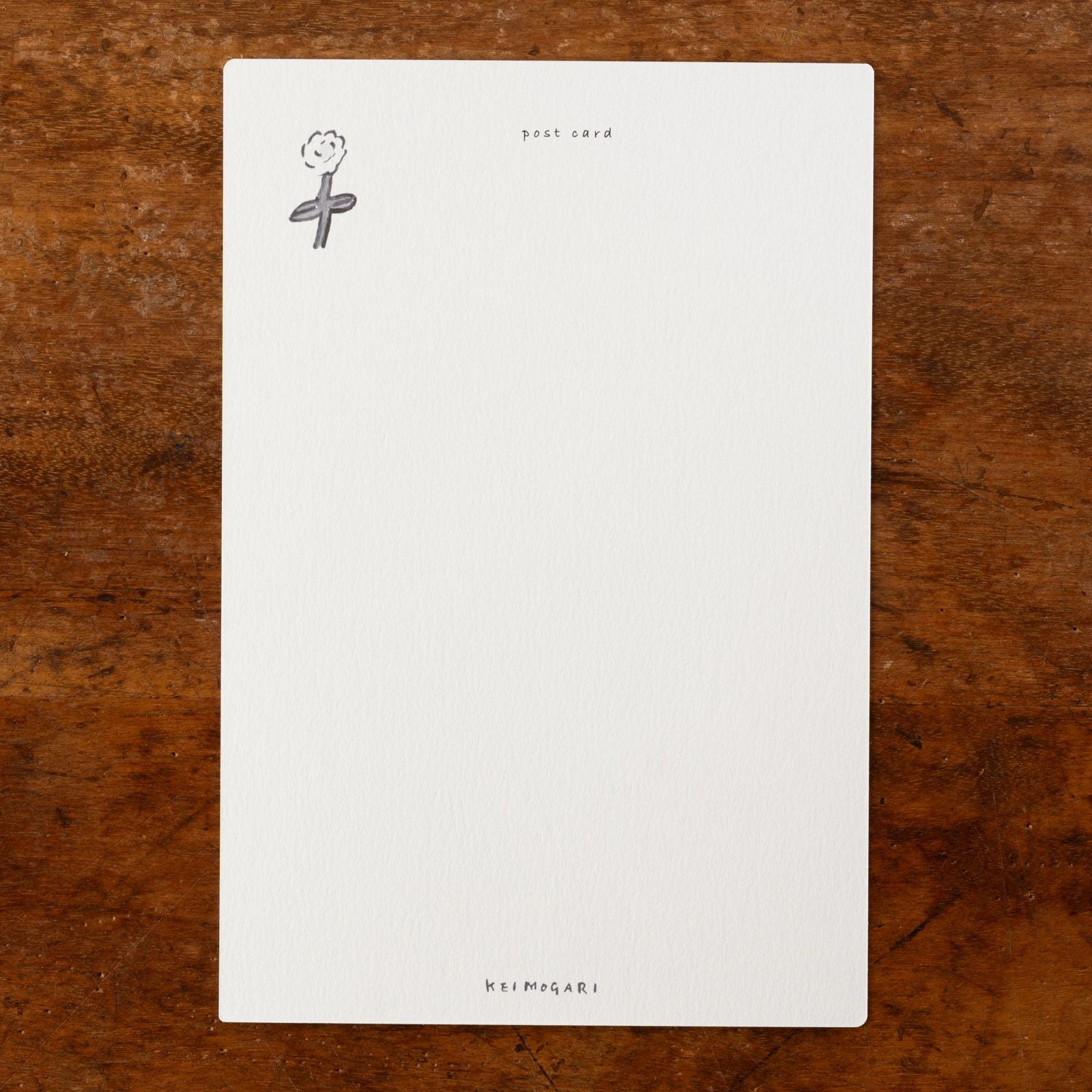 お花のポストカード