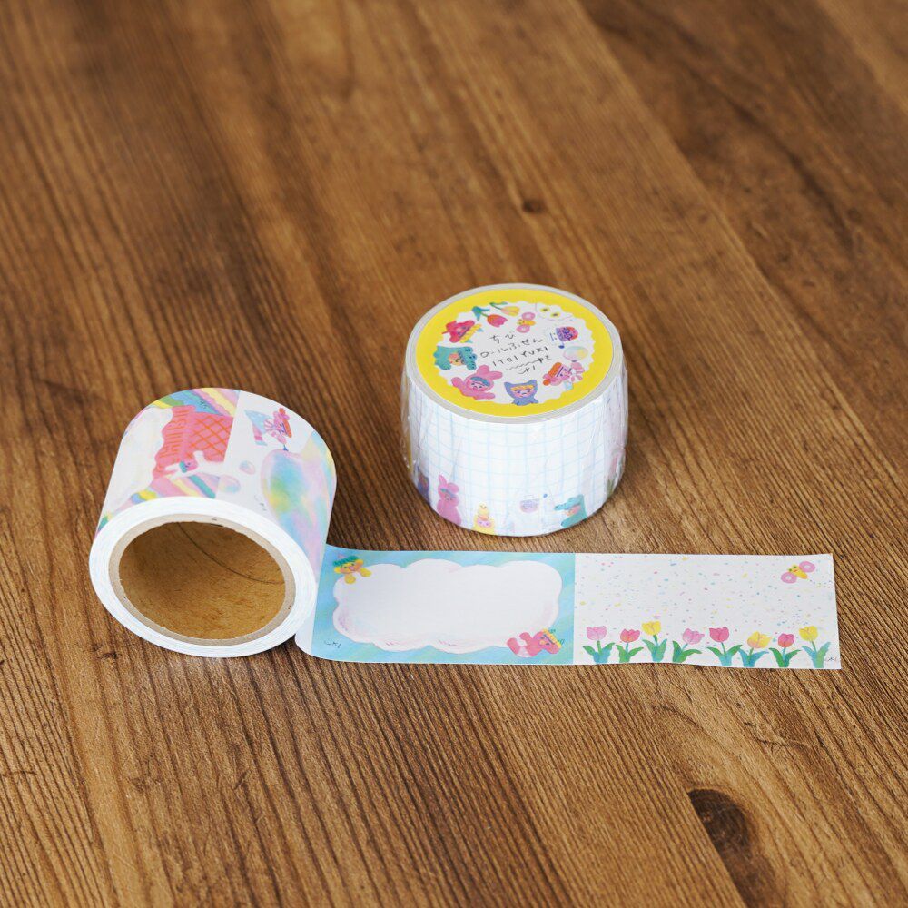 手紙社｜marini＊monteany・ロールふせんpetit「Tanoshii」 | 月刊手紙舎