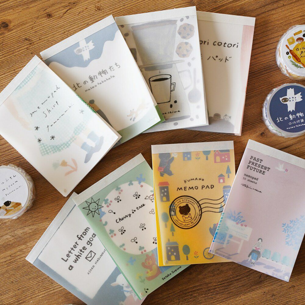 手紙社｜いわしまあゆ・メモパッド「コーヒーの時間」 | 月刊手紙舎