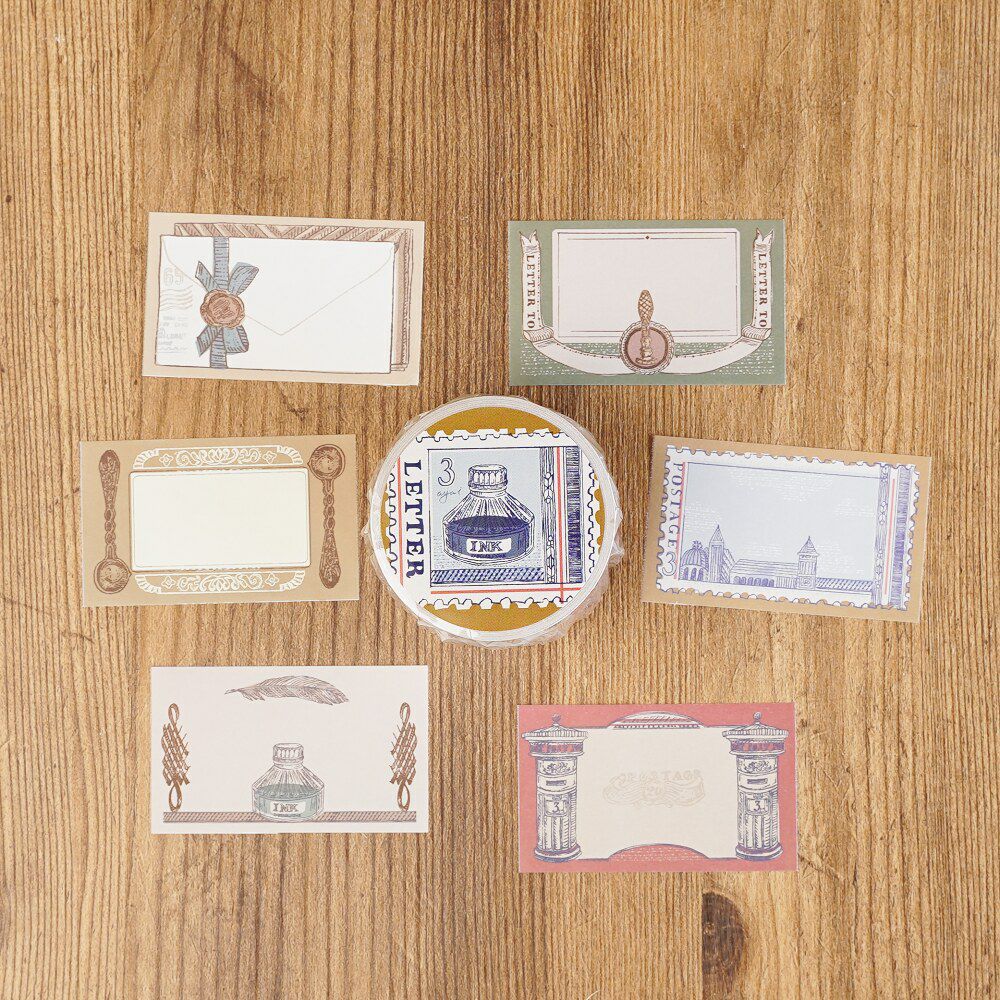 手紙社｜いのうえ彩・ロールふせん「LETTER」 | 月刊手紙舎