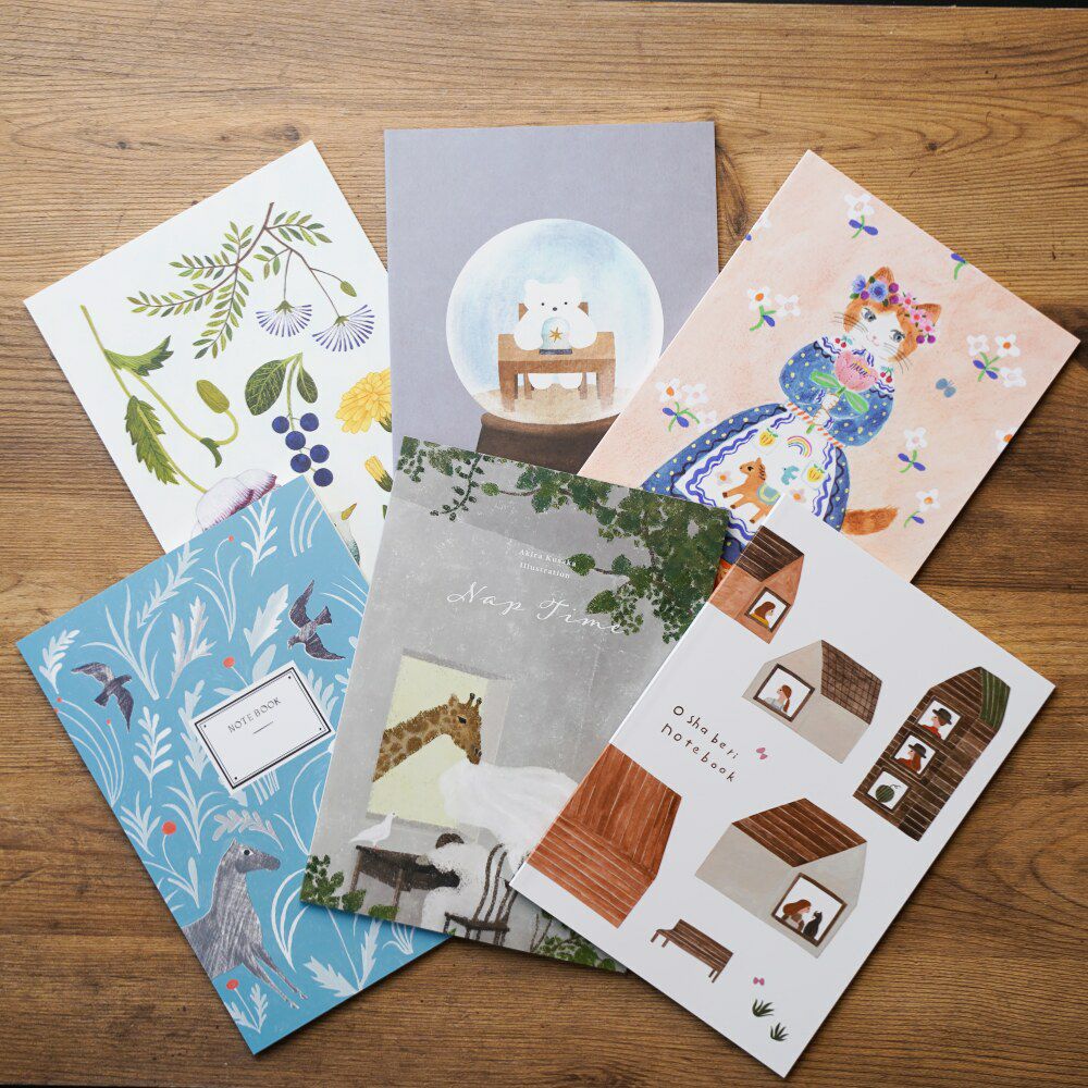 表現社 cozyca products｜西淑・A5サイズノート 「garden」 | 月刊手紙舎