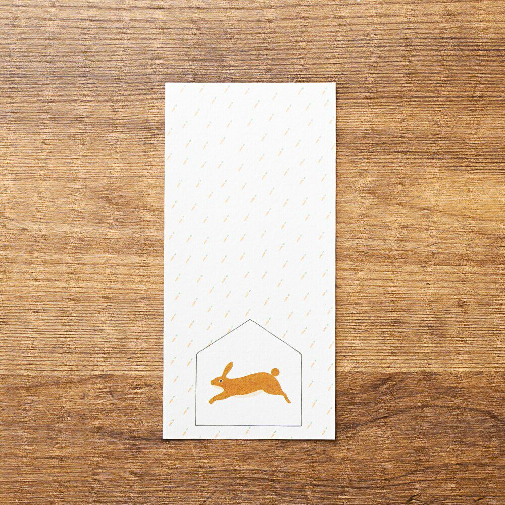 表現社 cozyca products｜安原ちひろ・一筆箋 「ANIMAL」 | 月刊手紙舎