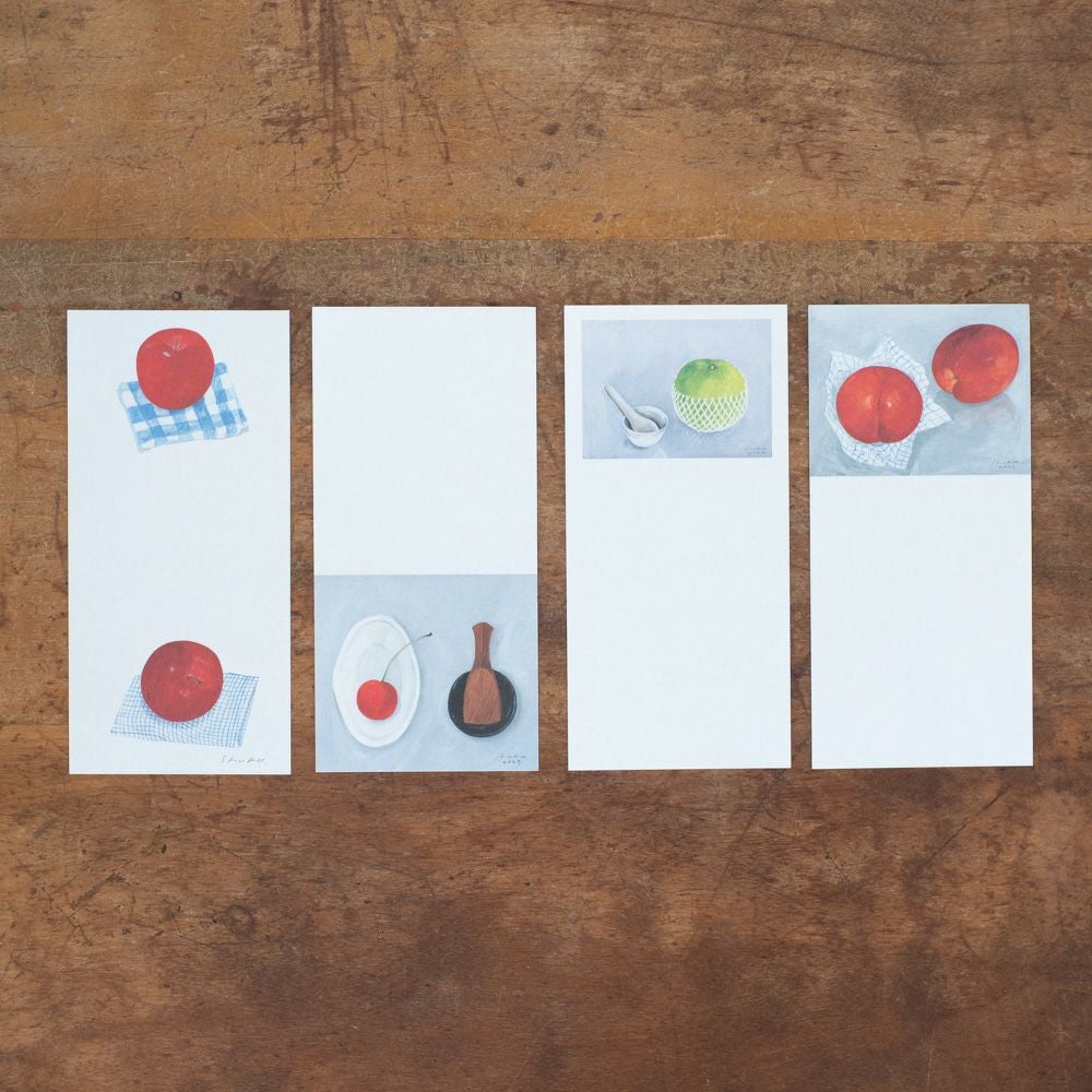 表現社 cozyca products｜西淑・一筆箋「fruit」 | 月刊手紙舎