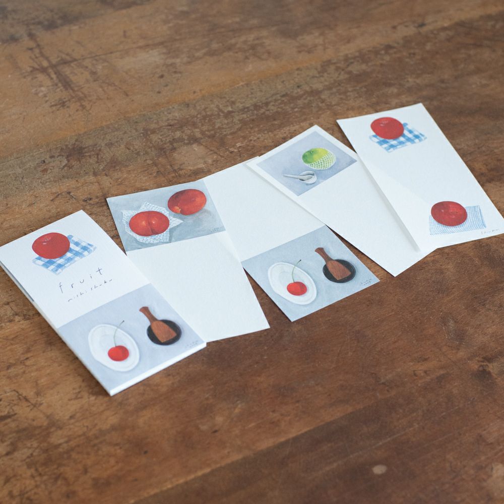 表現社 cozyca products｜西淑・一筆箋「fruit」 | 月刊手紙舎