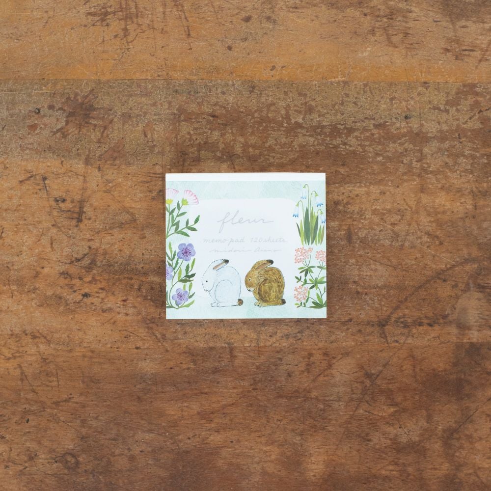 表現社 cozyca products｜浅野みどり・ブロックメモ「fleur」 | 月刊手紙舎
