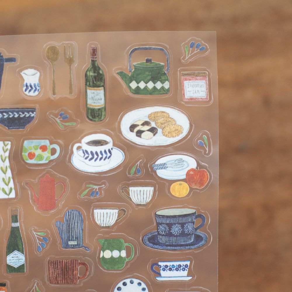 表現社 cozyca products｜浅野みどり・シール「Kitchen seal」 | 月刊
