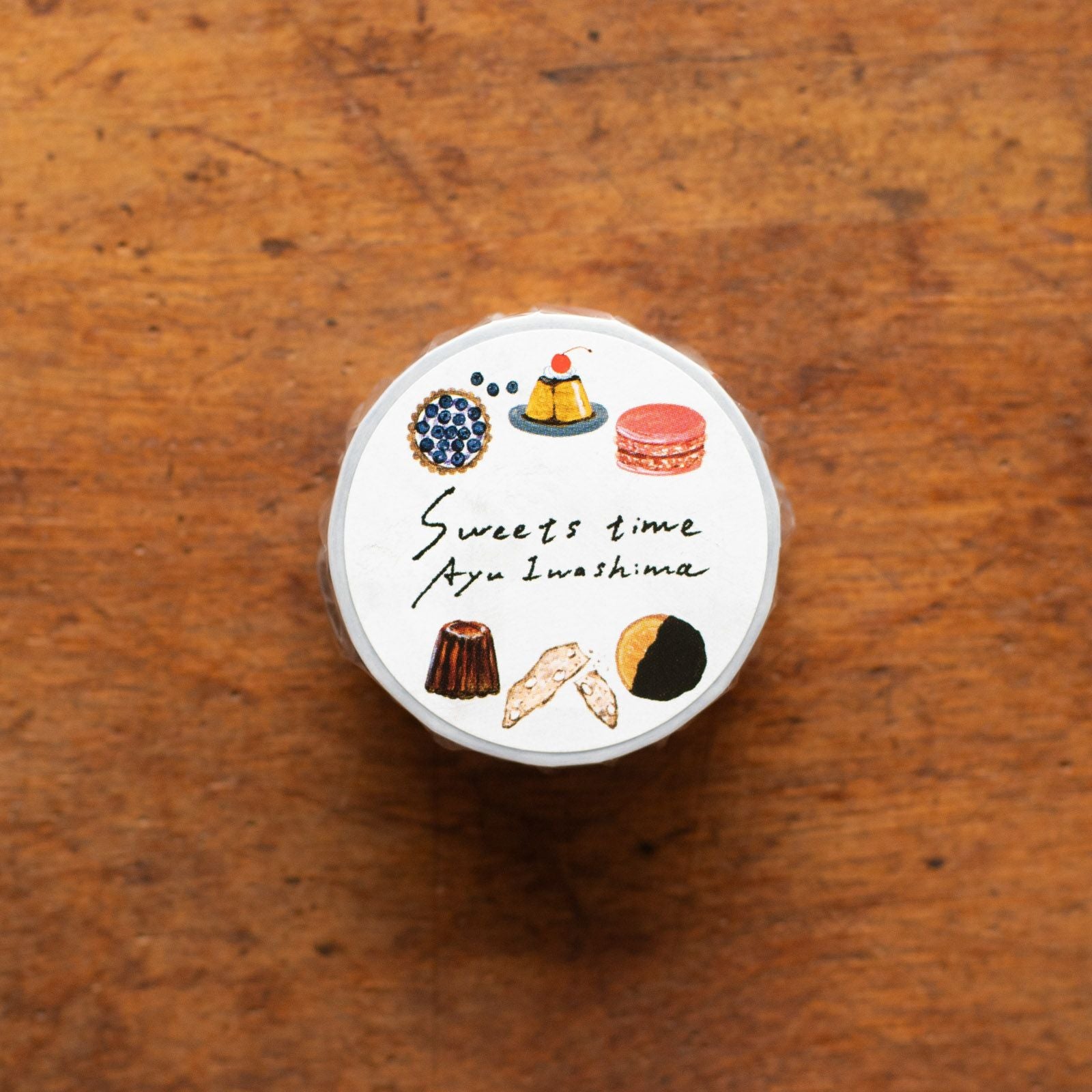 手紙社|いわしまあゆ・マスキングテープ「sweets time」 | 月刊手紙舎 手紙社|いわしまあゆ・マスキングテープ「sweets time」 | 月刊手紙舎