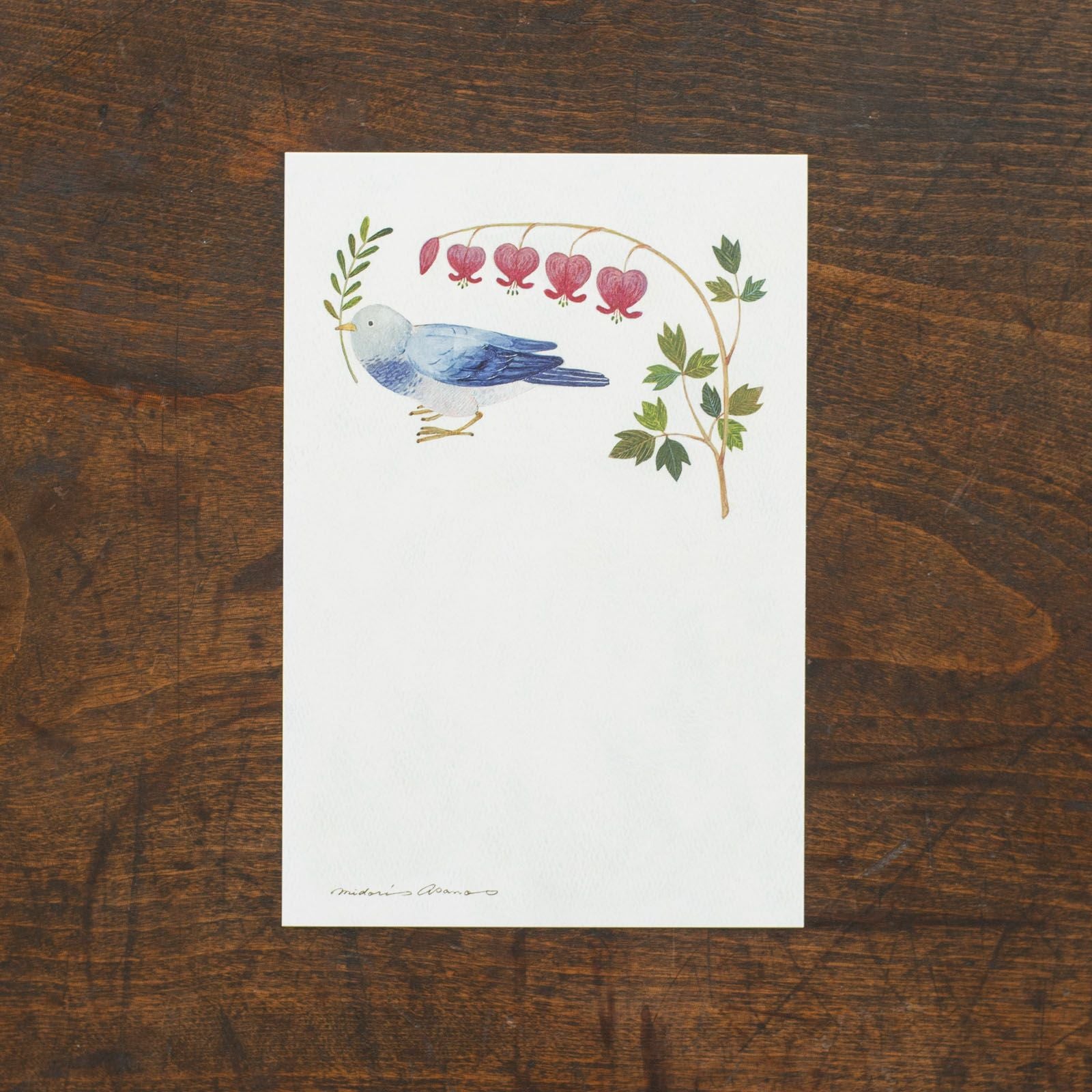 表現社 cozyca products｜浅野みどり・はがき箋「Birds」 | 月刊手紙舎