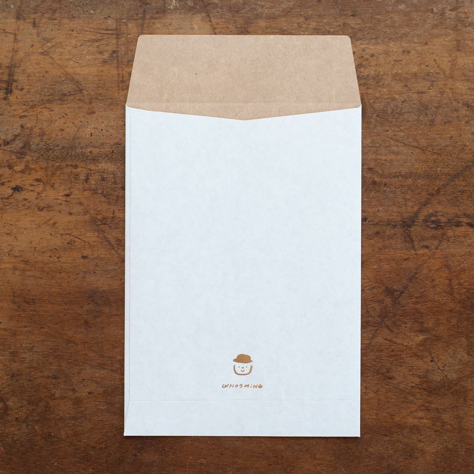 手紙社｜WHOSMiNG・箔押し封筒「coffee moments」 | 月刊手紙舎