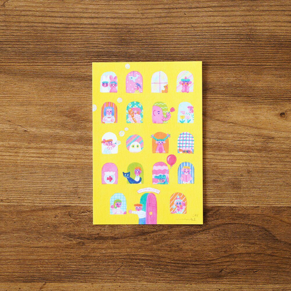 .*・゜❤︎yukiの紙もの工房❤︎さま専用　.゜・*. 手紙社｜いといゆき・ポストカード「ちびのデパート」 | 月刊手紙舎