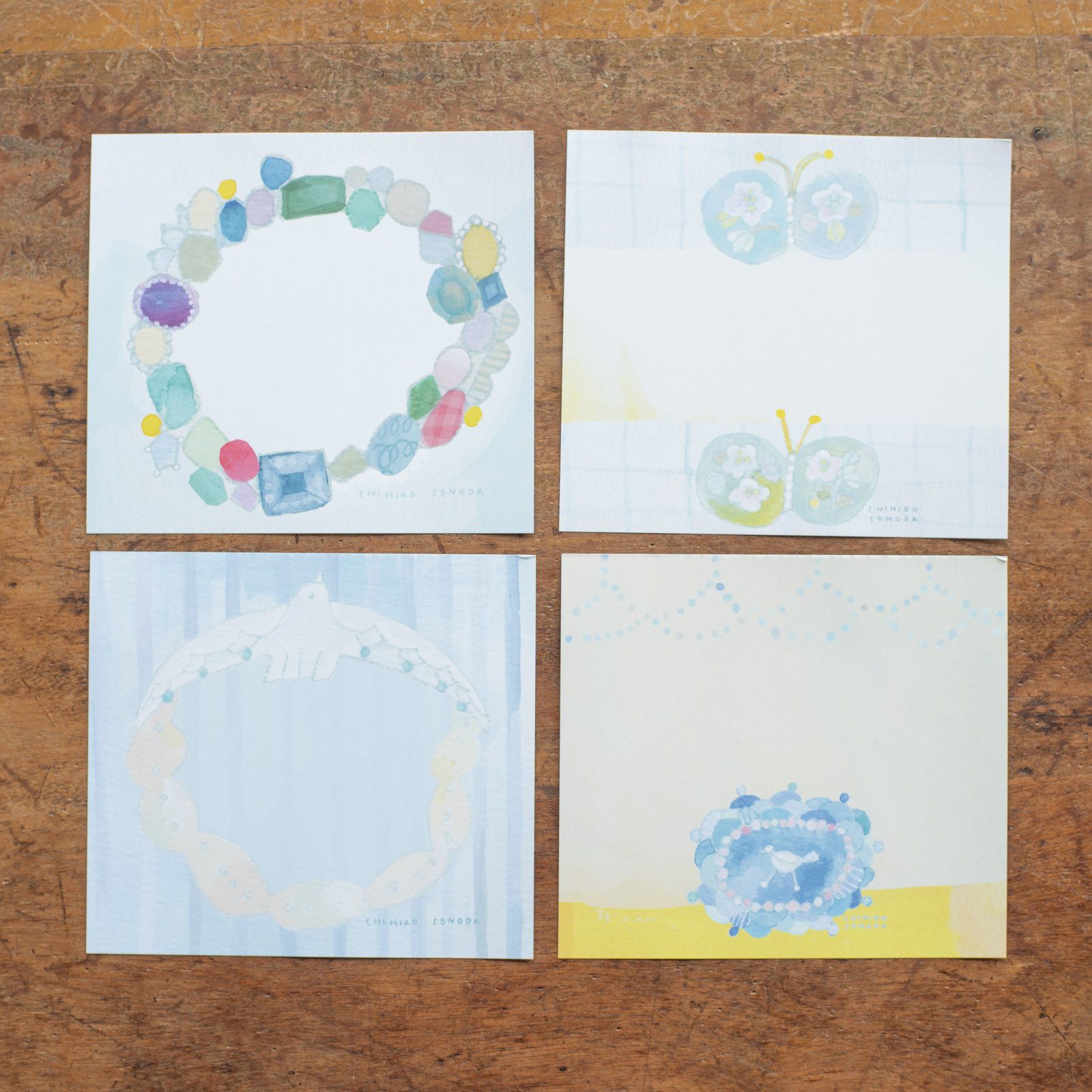 表現社 cozyca products｜CHIHIRO SONODA・ブロックメモ「BROOCH