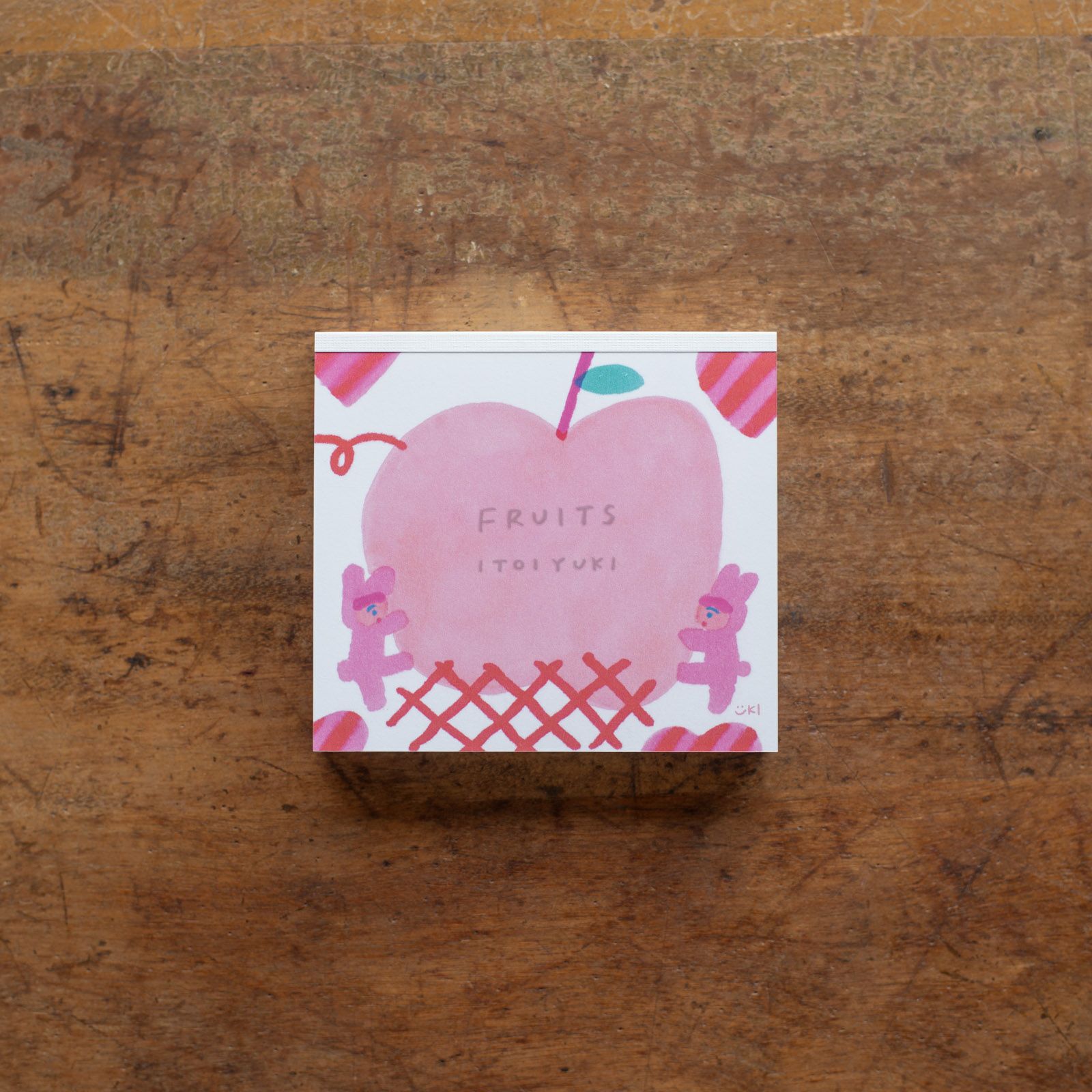 表現社 cozyca products｜いといゆき・ブロックメモ「FRUITS」 | 月刊