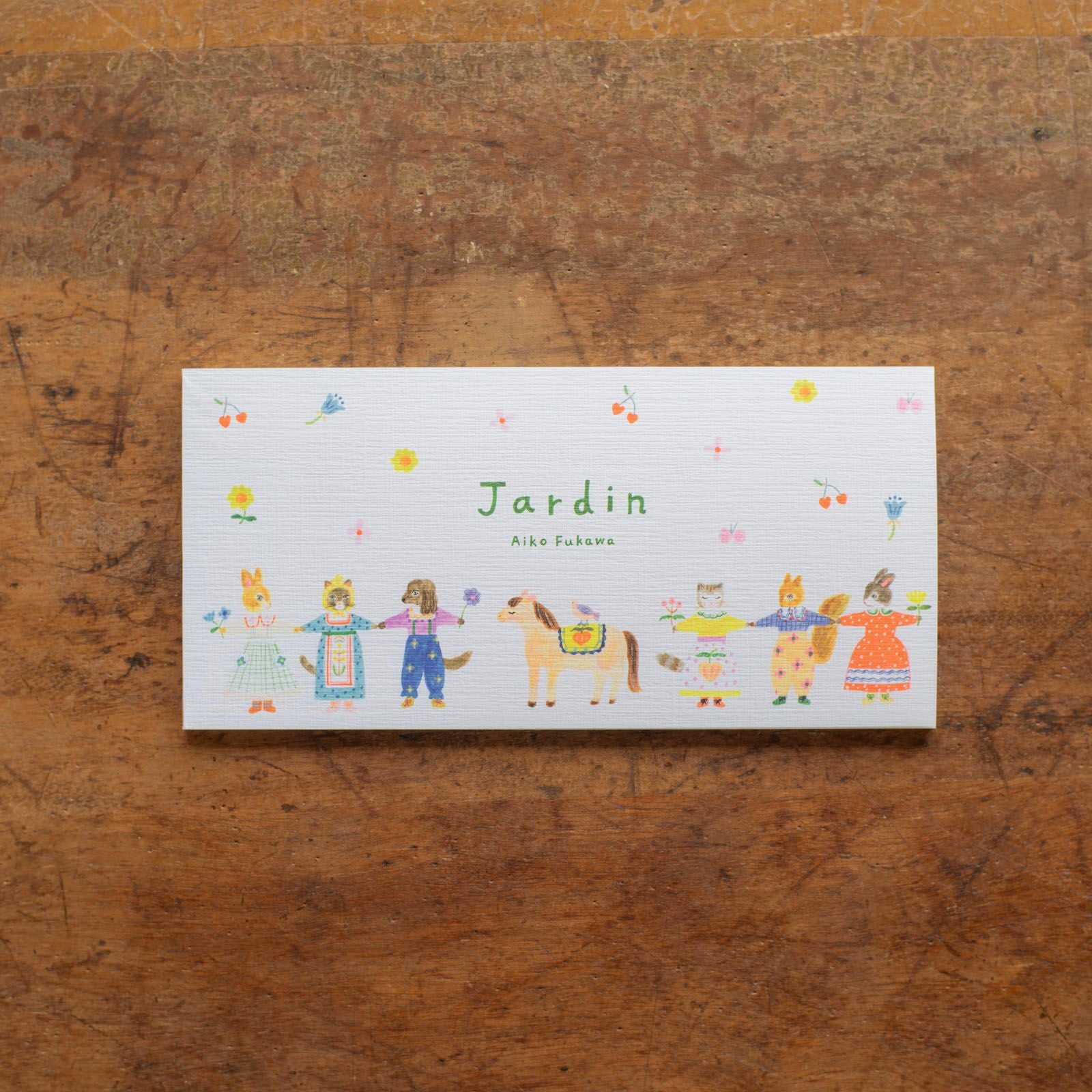 表現社 cozyca products｜Aiko Fukawa・一筆箋「Jardin」 | 月刊手紙舎