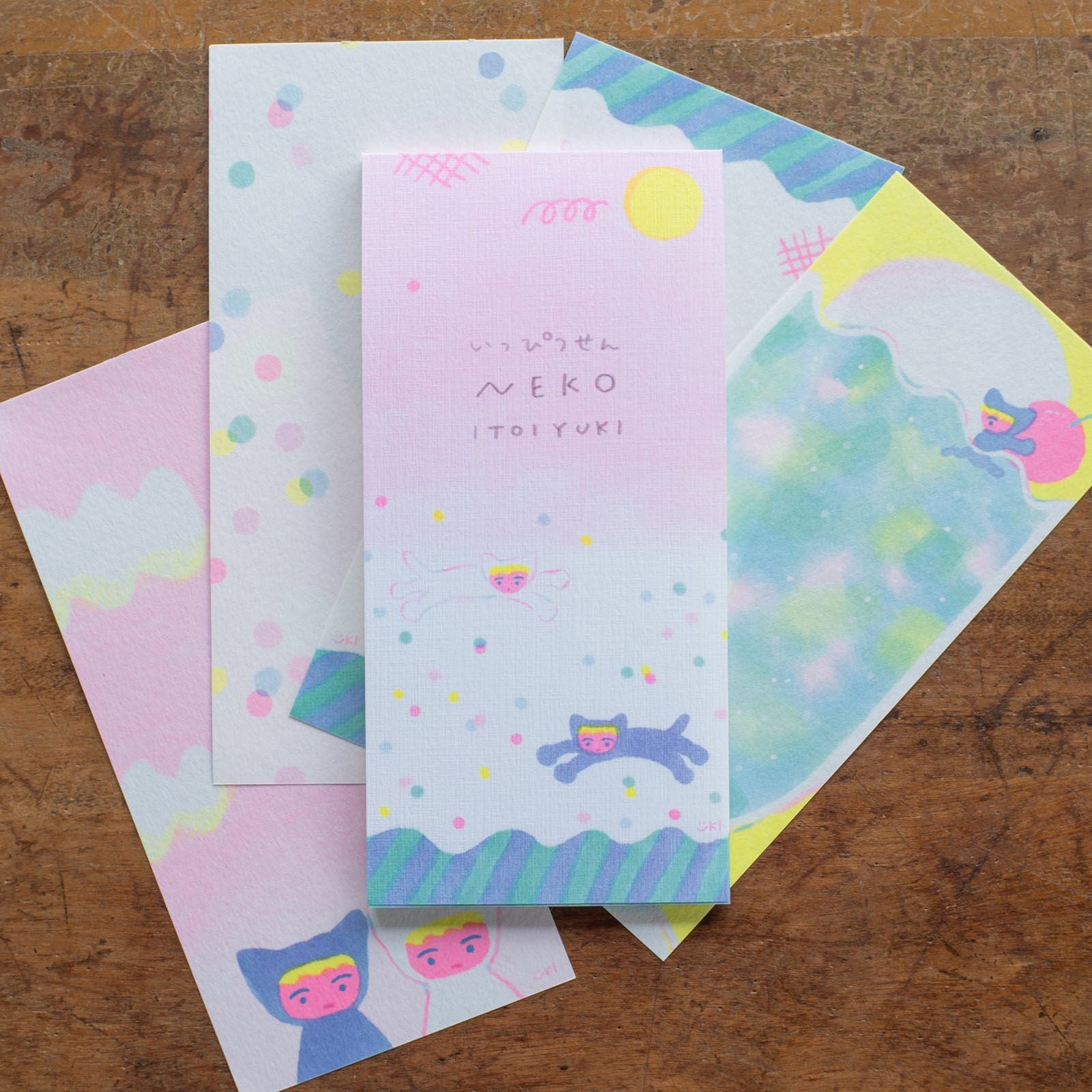 表現社 cozyca products｜いといゆき・一筆箋「NEKO」 | 月刊手紙舎