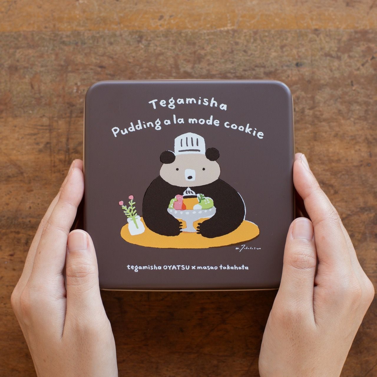 高旗将雄 × 手紙舎コラボ「Tegamisha Pudding a la mode cookie