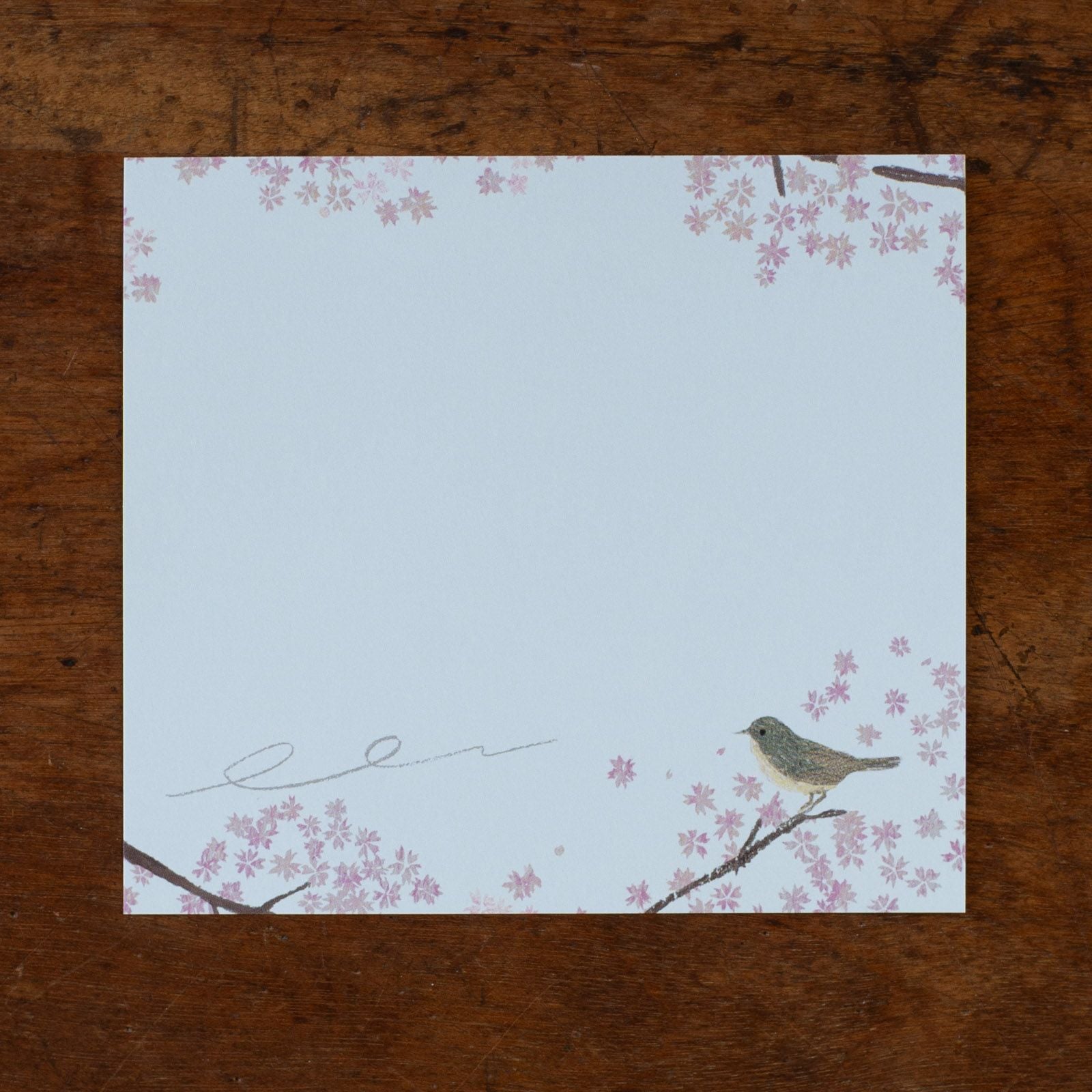 大森木綿子・ブロックメモ「Sakura」