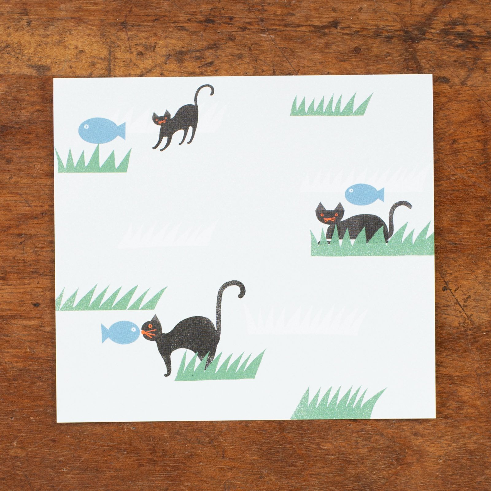 表現社 cozyca products｜西淑・ブロックメモ「NEKO to SAKANA