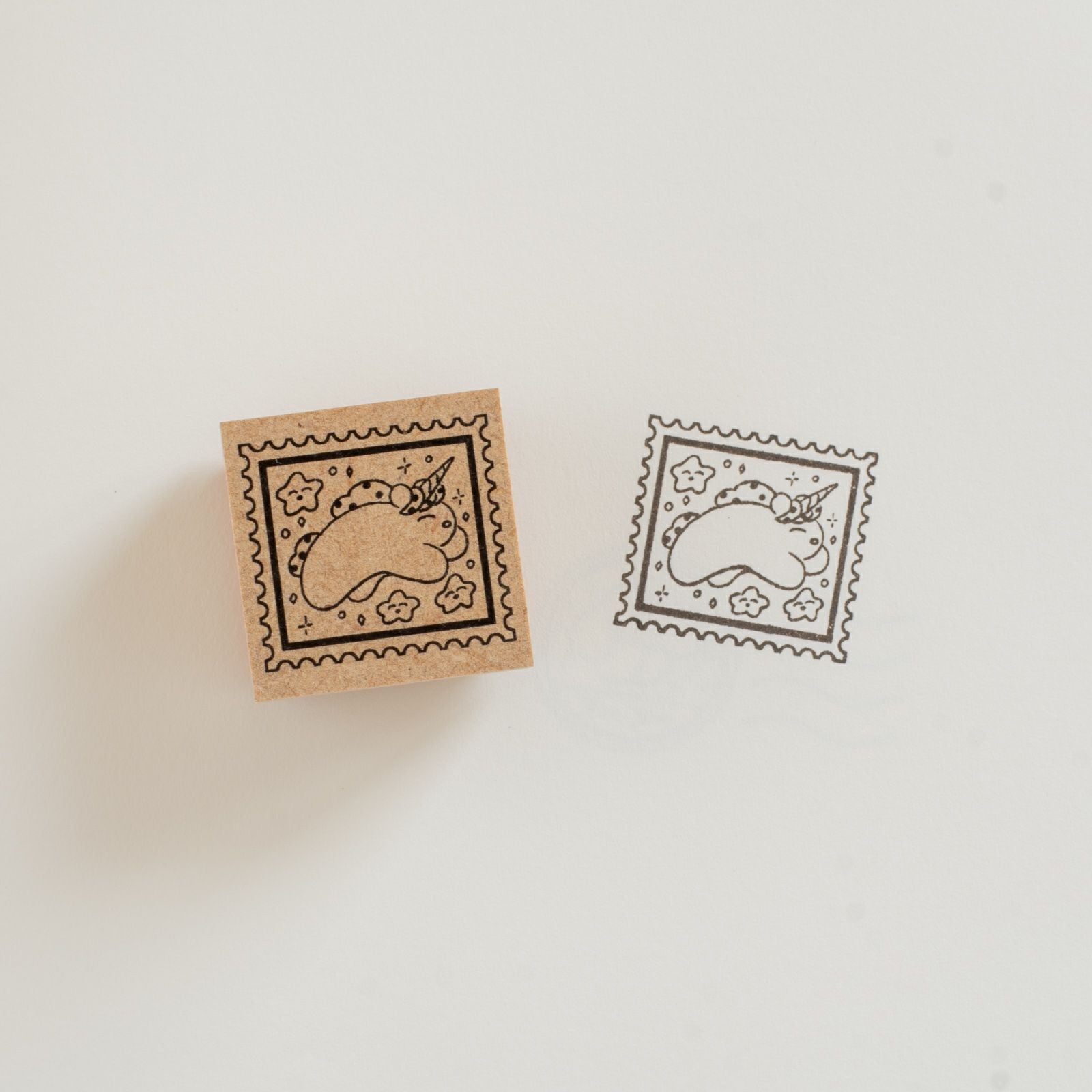 手紙社｜北澤平祐・スタンプ「unicorn stamp」 | 月刊手紙舎