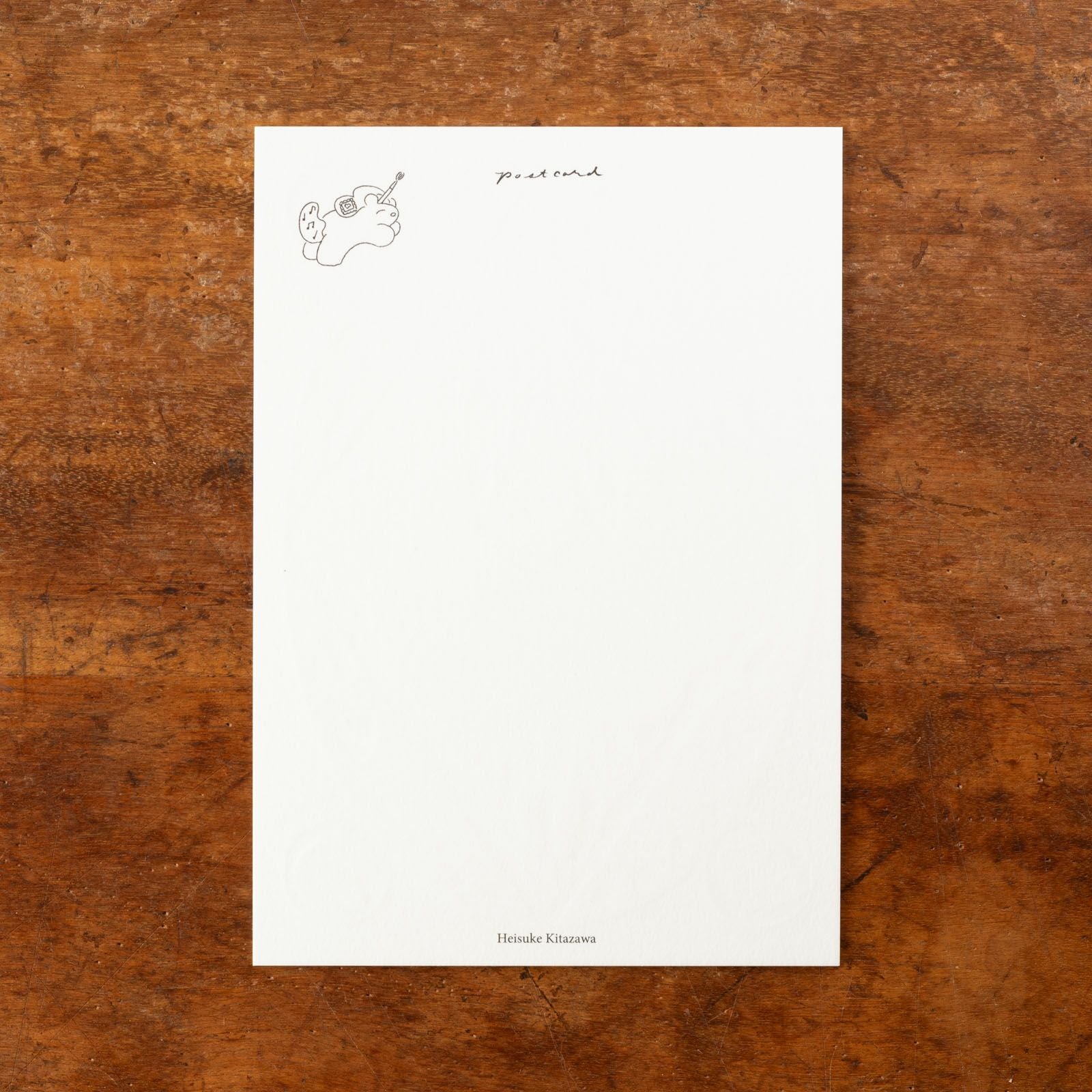 北澤平祐さんのかわいい活版印刷のポストカード、ねこや星、ユニコーンなど