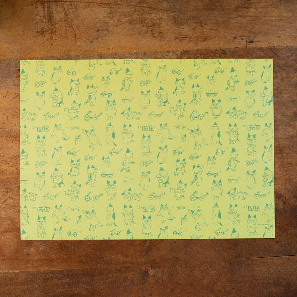 手紙社｜柴田ケイコ・包装紙3柄セット