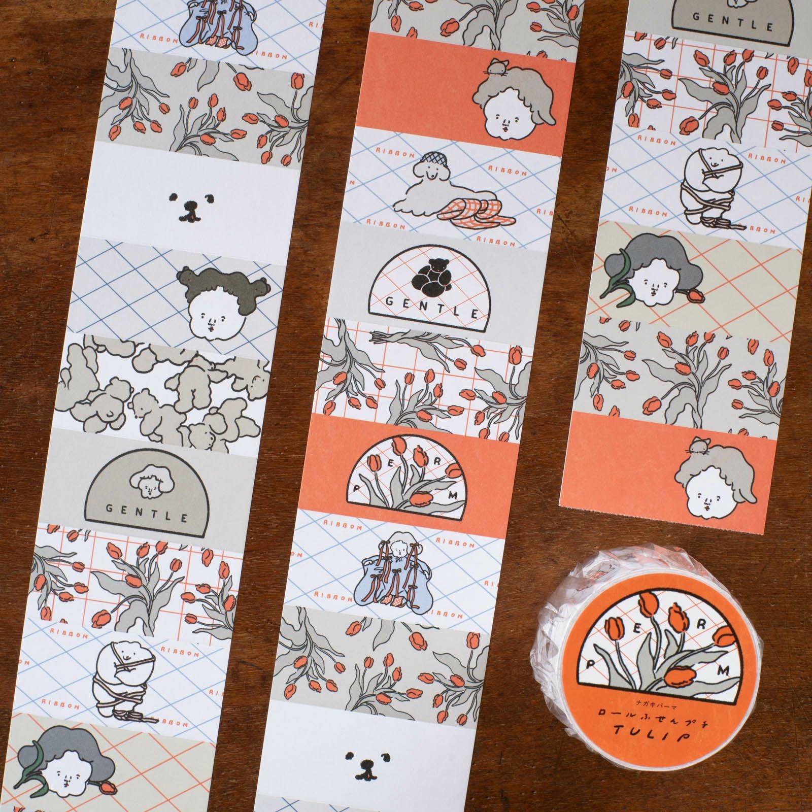 手紙社｜marini＊monteany・ロールふせんpetit「Tanoshii」 | 月刊手紙舎