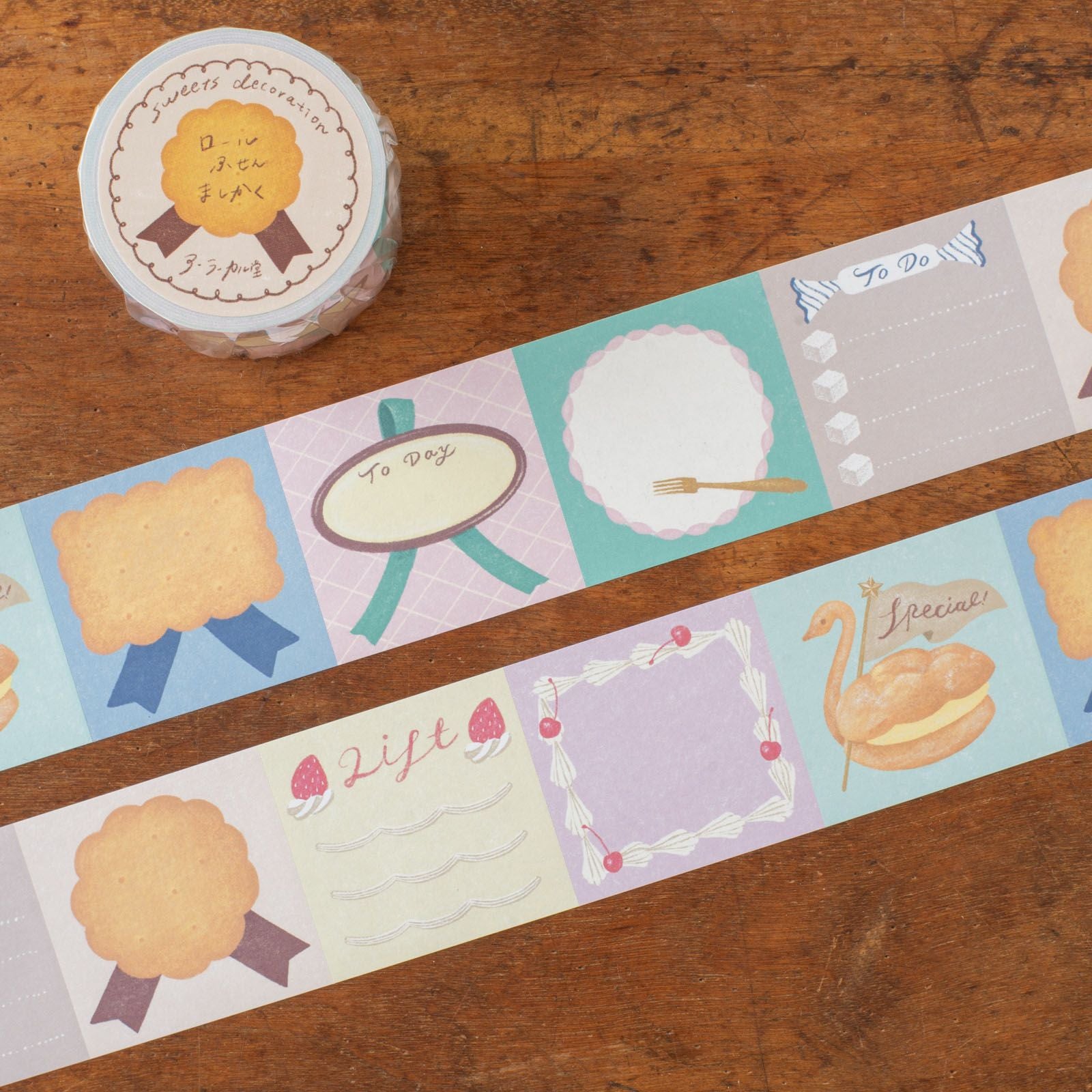 手紙社｜oyaMADE・ロールふせんpetit「OYATSU」 | 月刊手紙舎