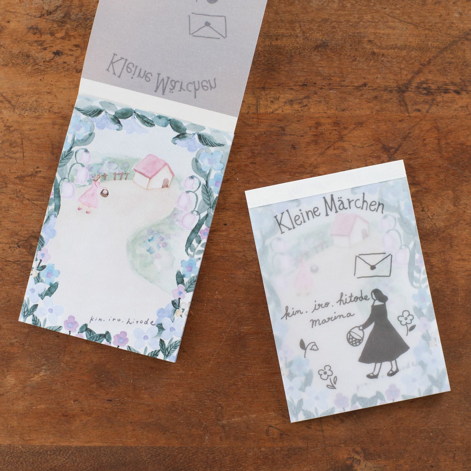 手紙社｜kin.iro.hitode・メモパッド「Kleine Marchen」 | 月刊手紙舎