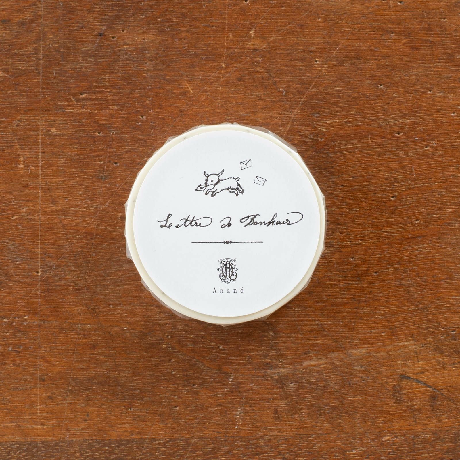 手紙社｜Anano・マスキングテープ「Lettre de Bonheur （レットル