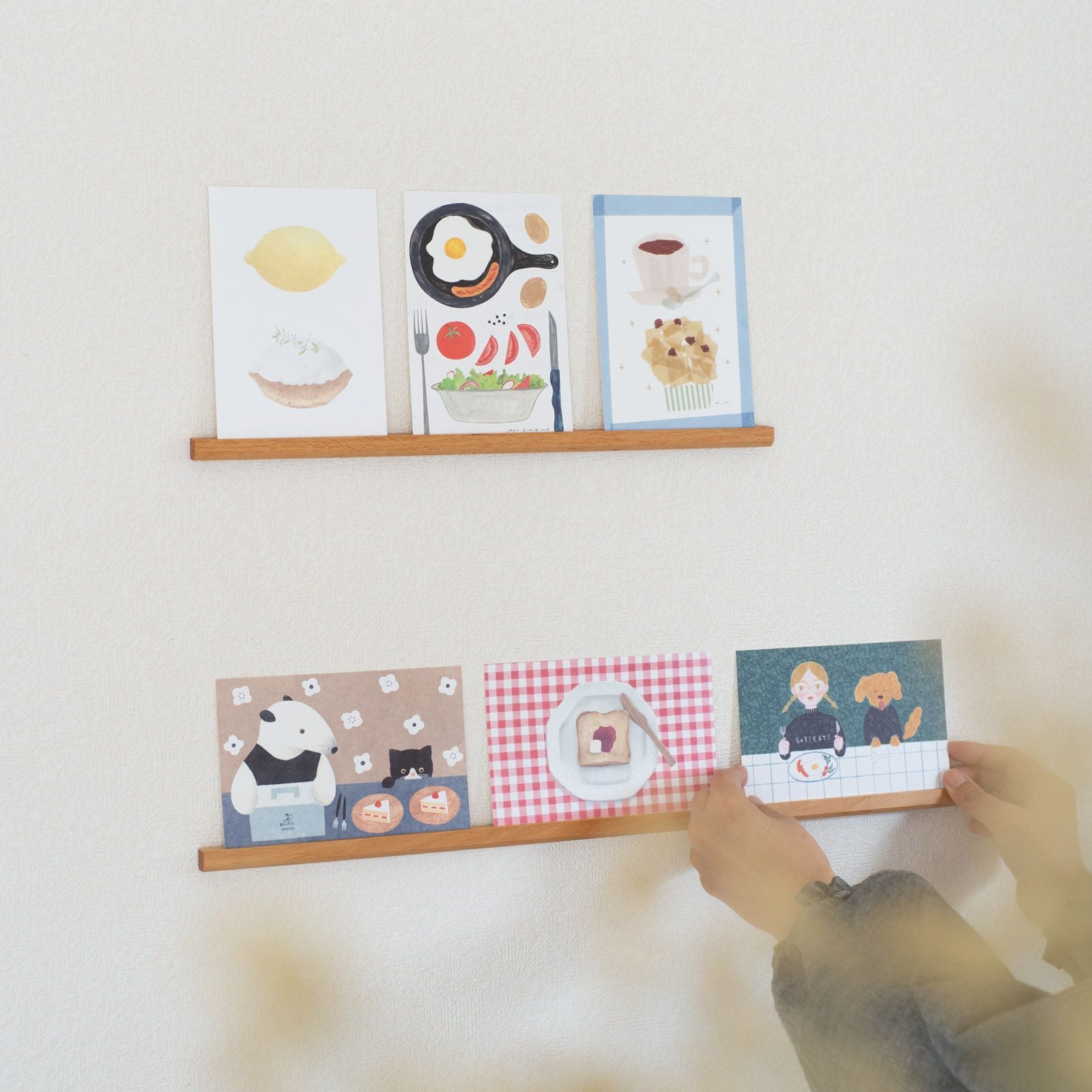 工房カワサキヤ｜ポスレイト 50cm（1本・ビーチ無垢材）