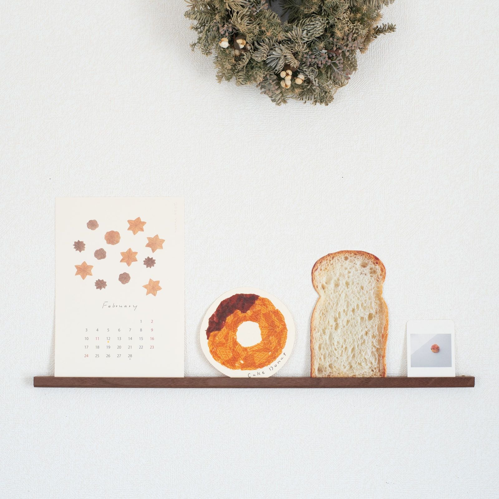 工房カワサキヤ｜ポスレイト 50cm（1本・ウォールナット無垢材）