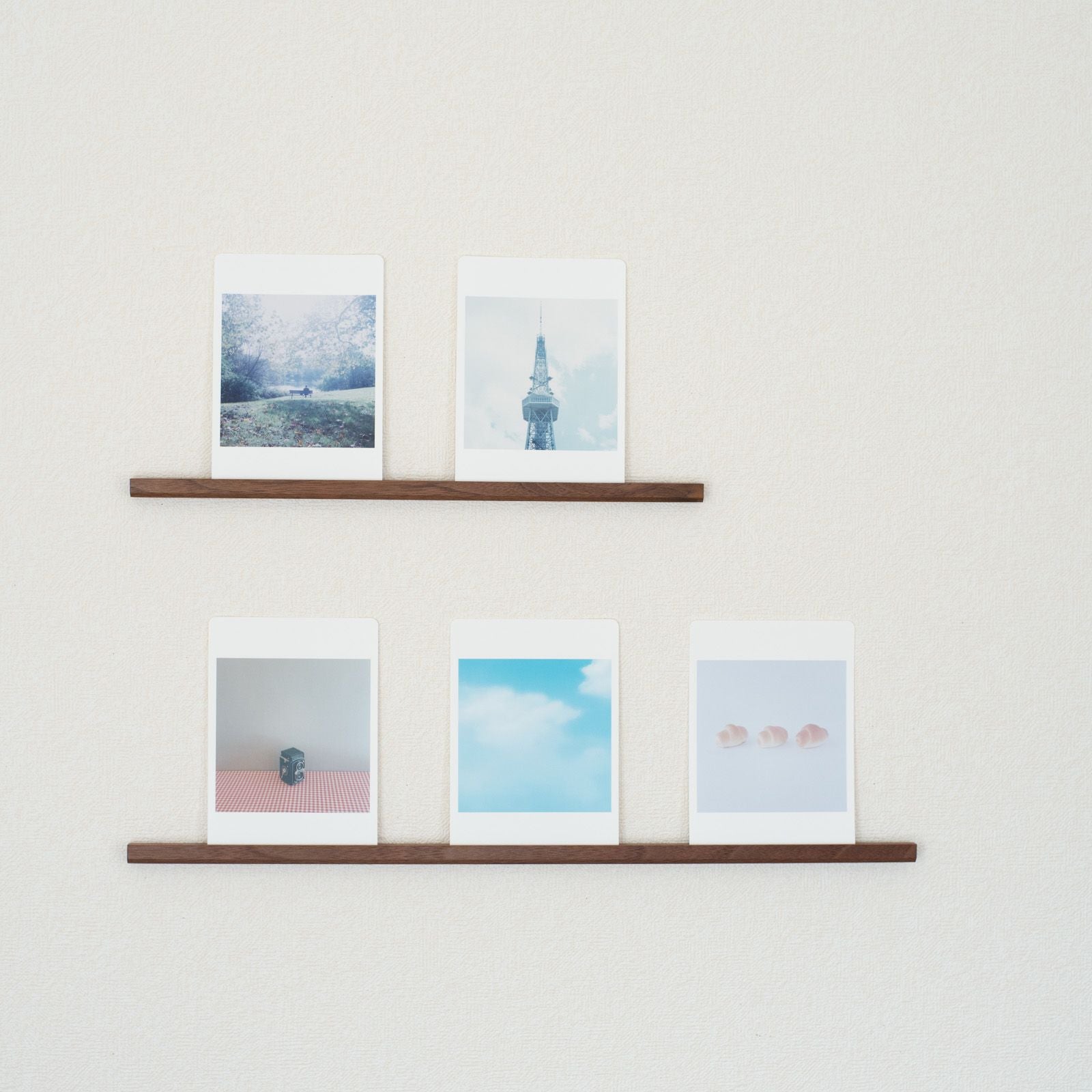 工房カワサキヤ｜ポスレイト 50cm（1本・ウォールナット無垢材）