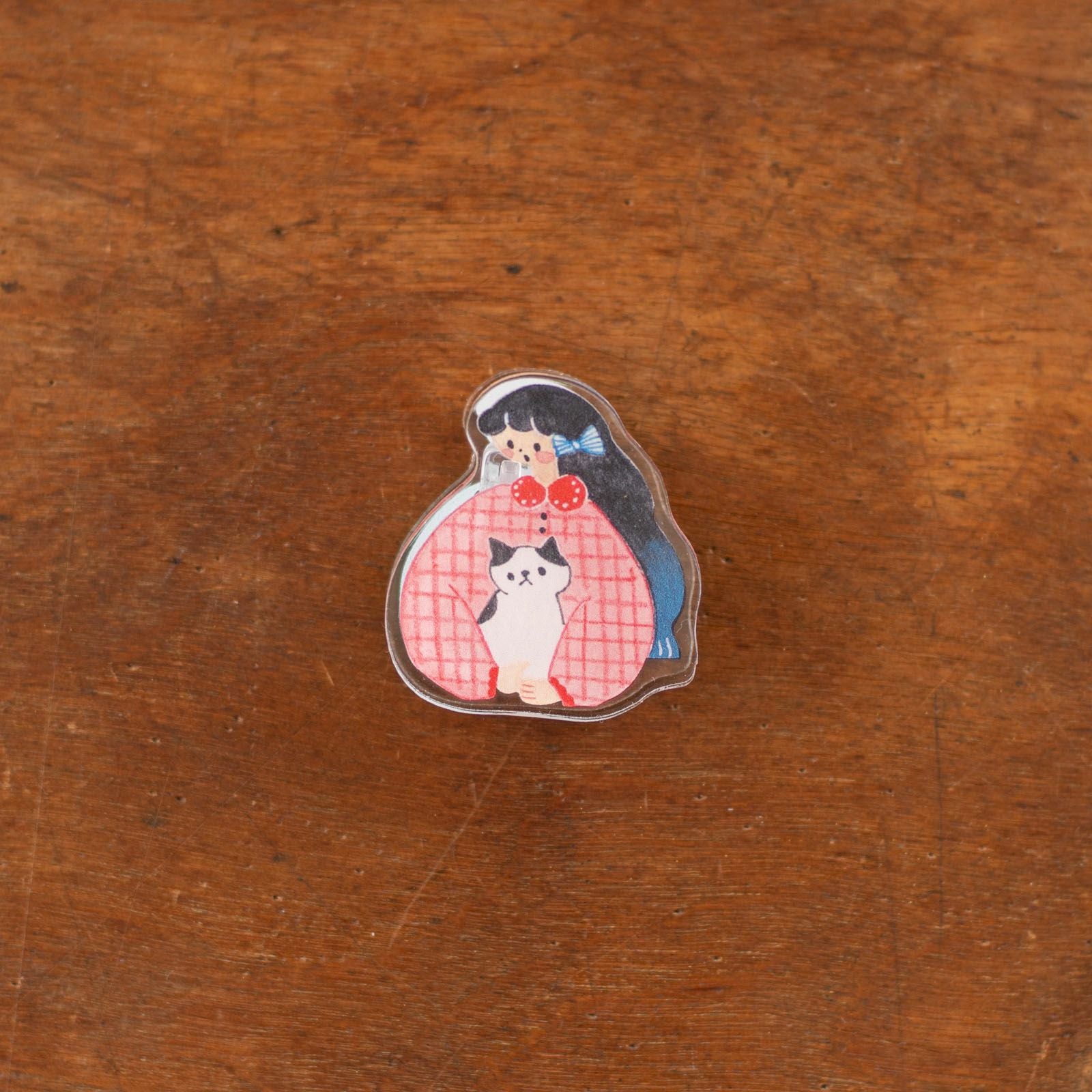 手紙社｜cotori cotori・リバーシブルアクリルクリップ「かわいい