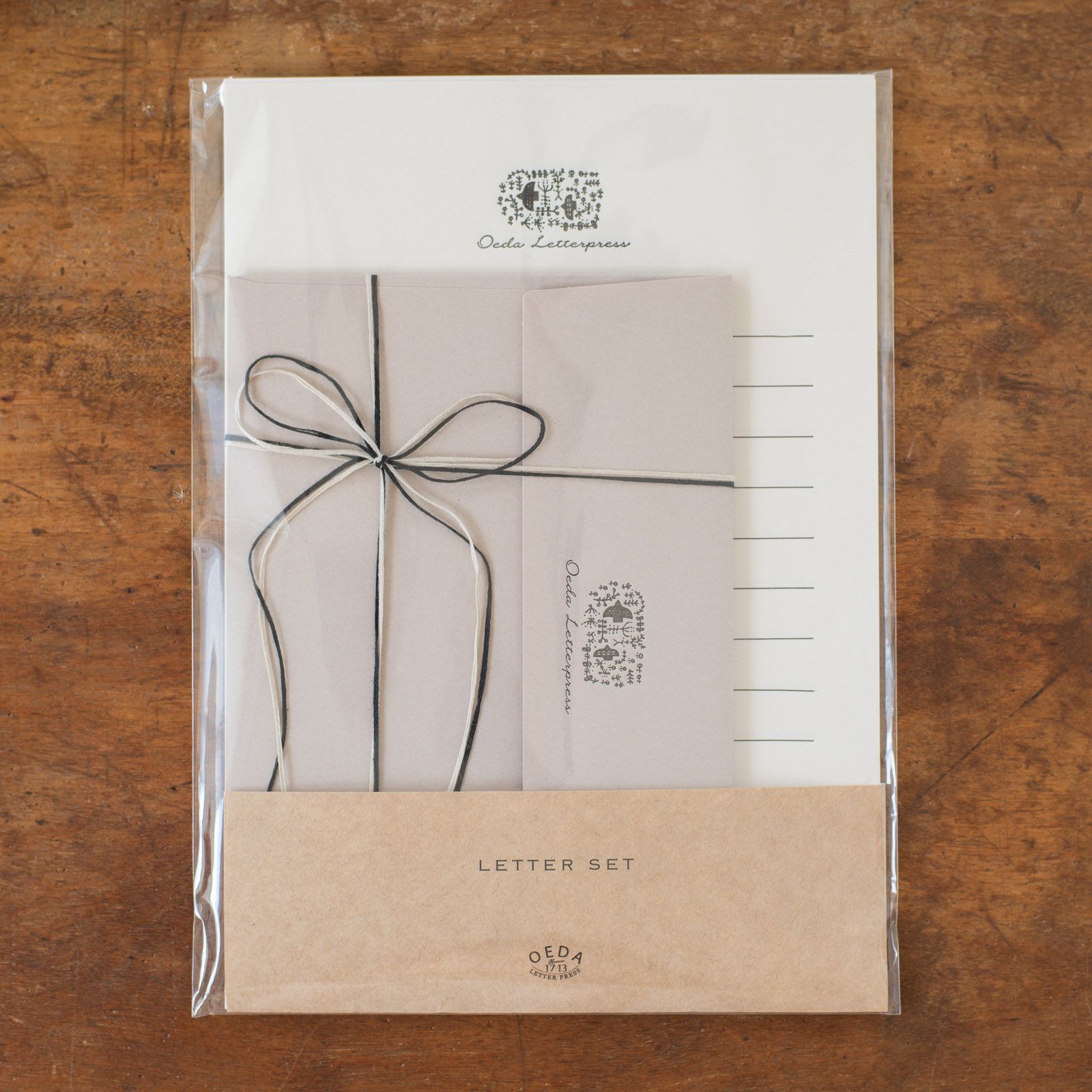 ぽん 様 オーダーページ 大枝活版室 / OEDA LETTERPRESS｜Letter set 【forest】 | 月刊手紙舎