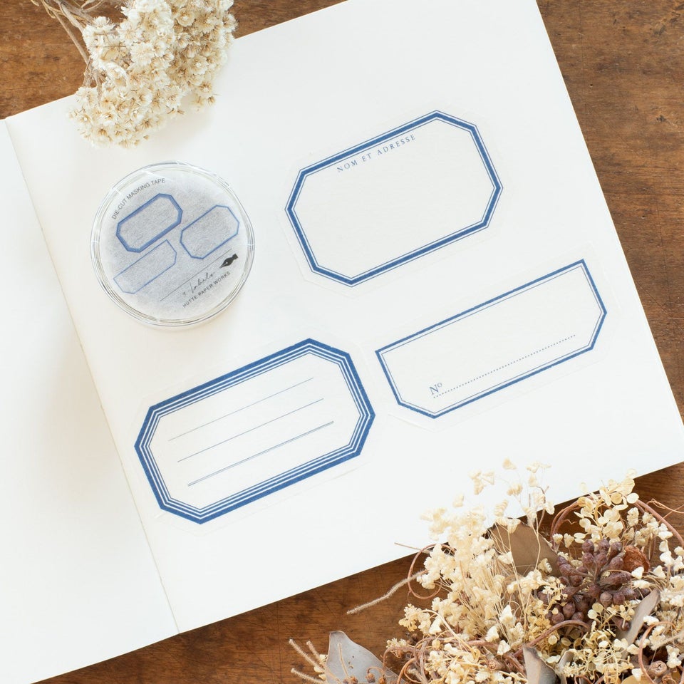 プロペラスタジオ｜マスキングテープ　「3-Labels / BL」