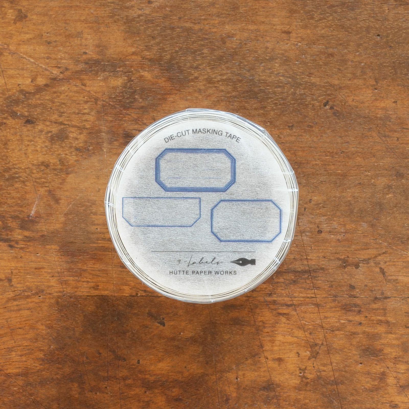 プロペラスタジオ｜マスキングテープ　「3-Labels / BL」