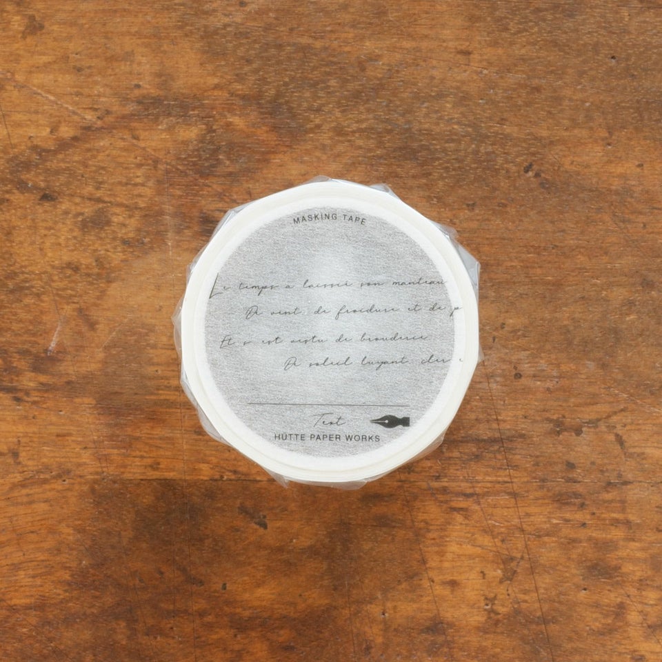 プロペラスタジオ｜マスキングテープ　「フレンチテキスト」