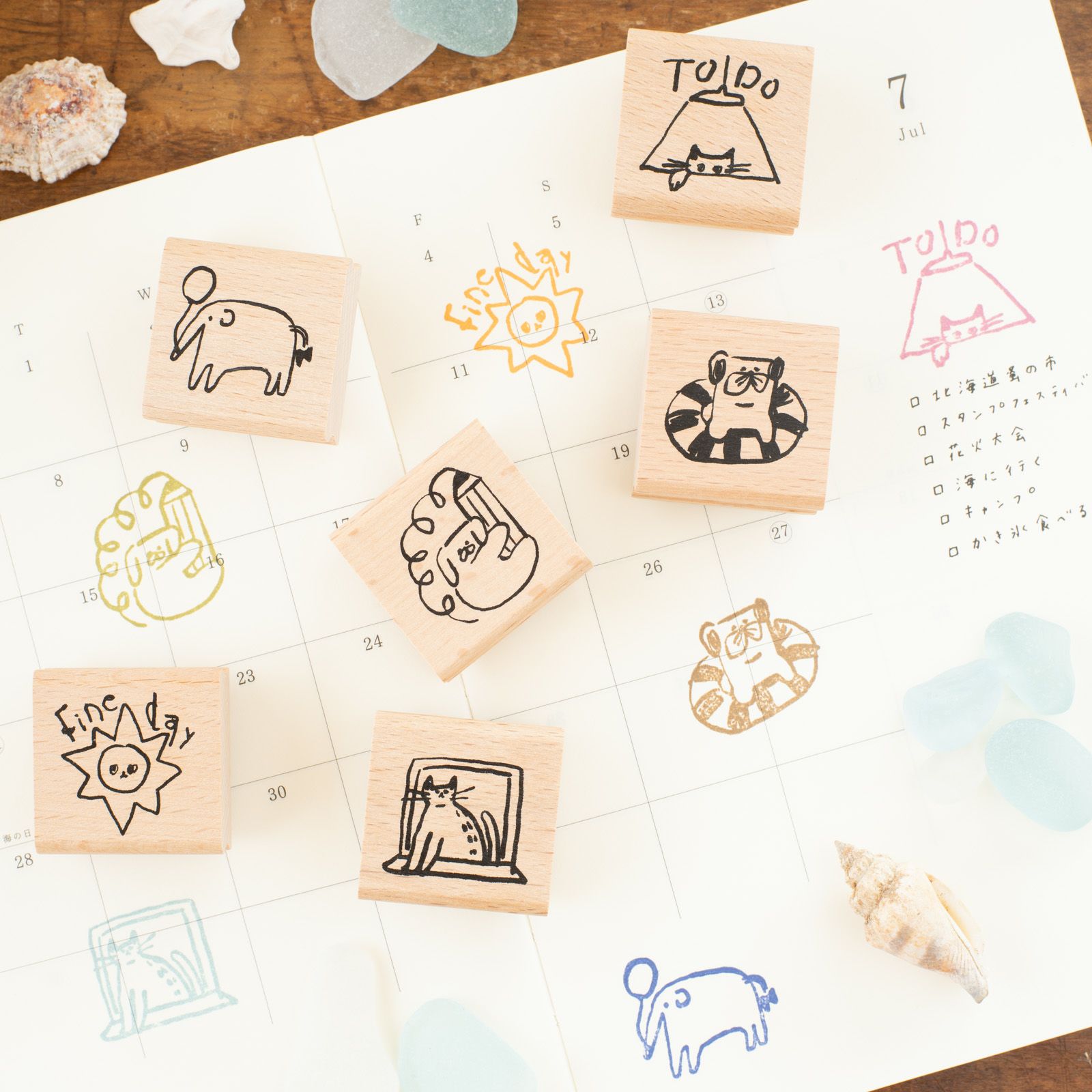 手紙社｜ico・スタンプ「ワンぴつ」 | 月刊手紙舎