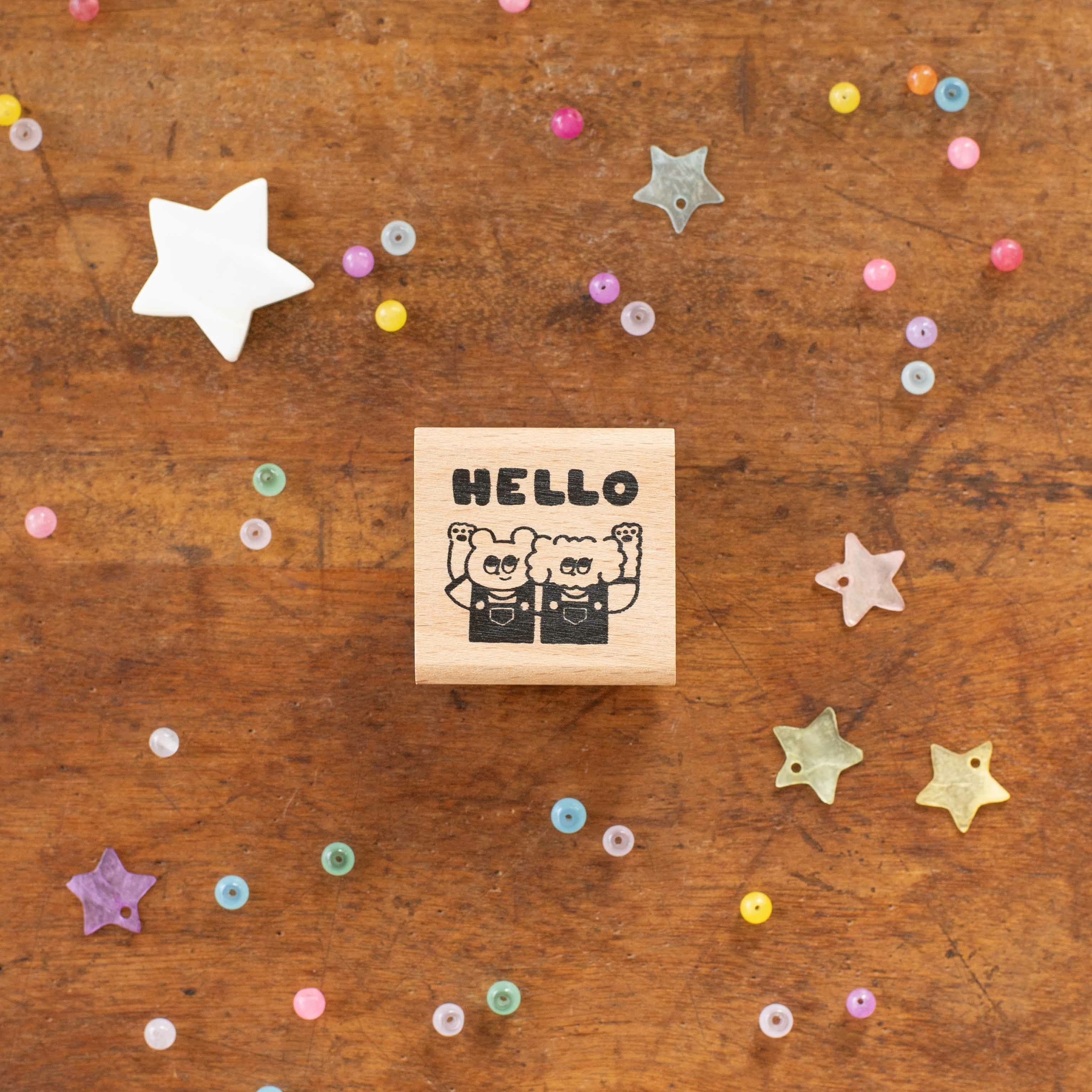 手紙社｜popomul.・スタンプ「STICKY NOTE」 | 月刊手紙舎