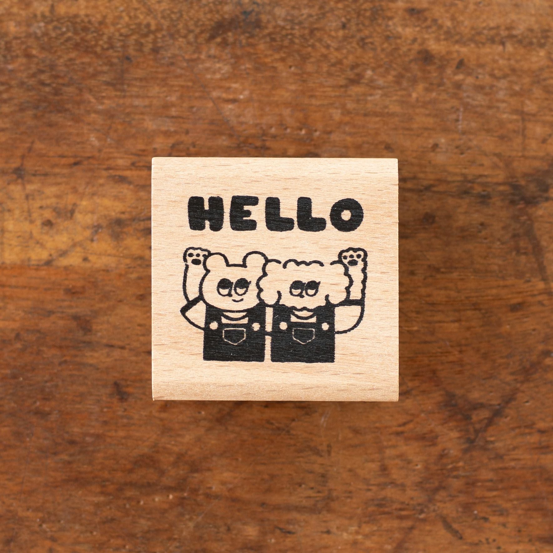 手紙社｜popomul.・スタンプ「HELLO」 | 月刊手紙舎