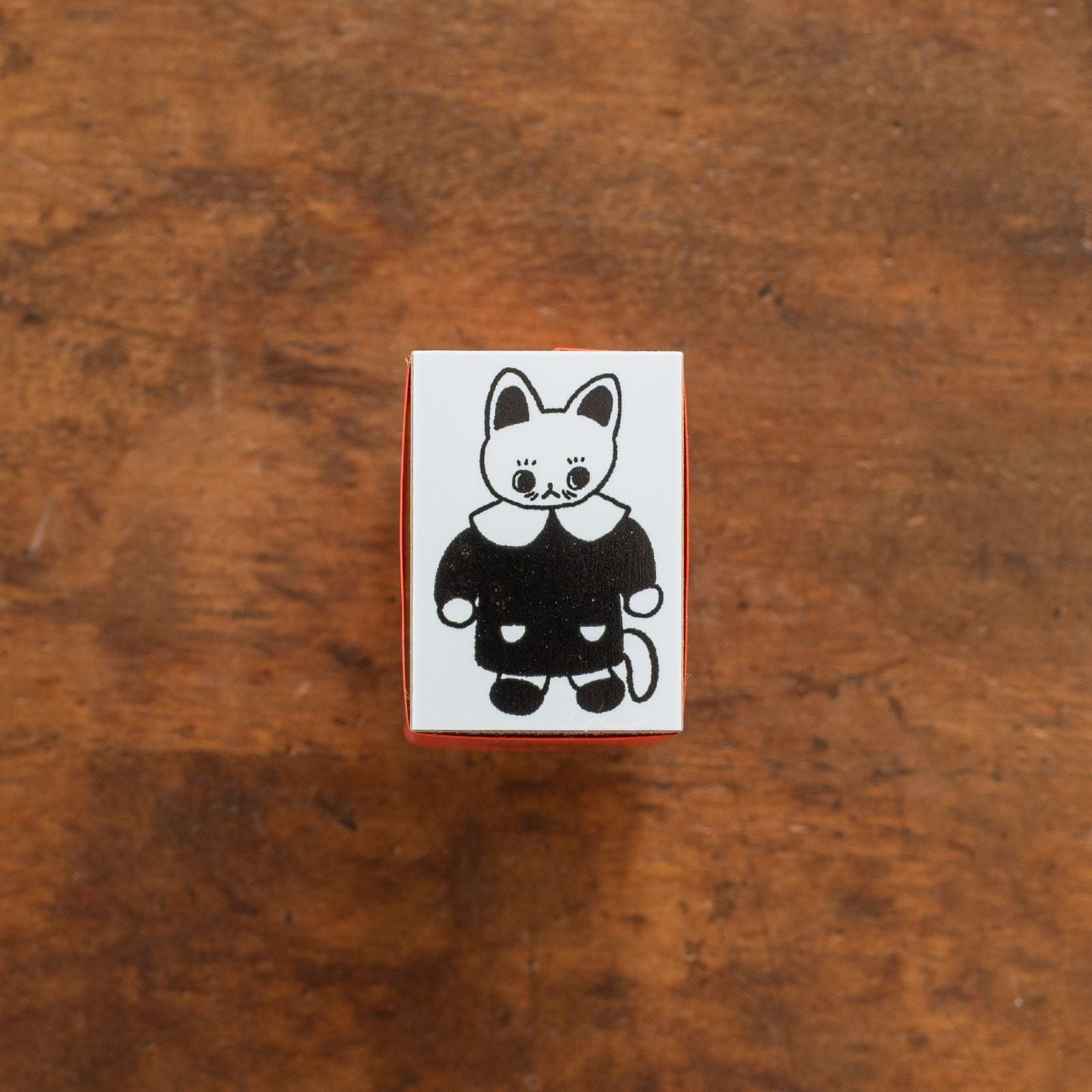 しゃもた｜スタンプ「おめかし猫」 | 月刊手紙舎