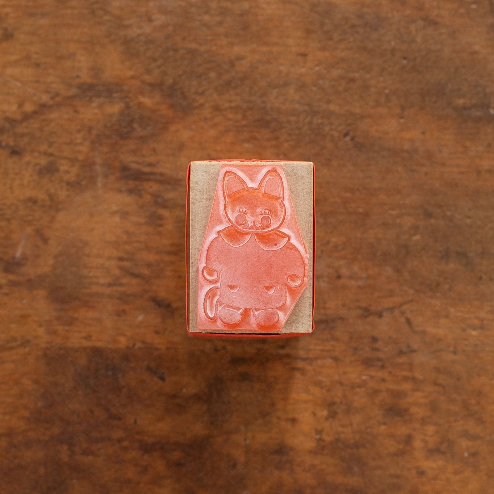 しゃもた｜スタンプ「おめかし猫」 | 月刊手紙舎
