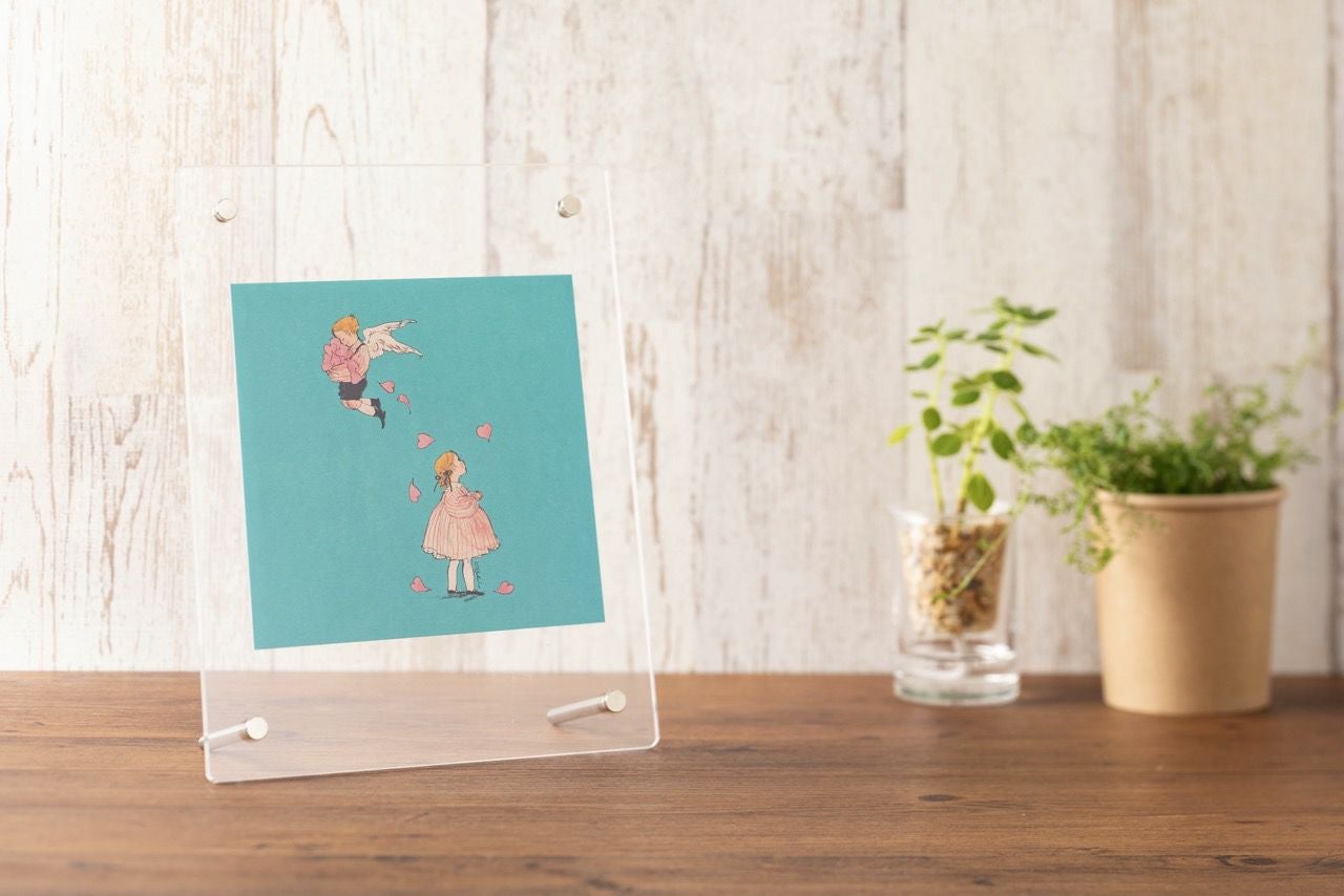 くらはしれいさんの2026年カレンダー切り取って飾ってもよい