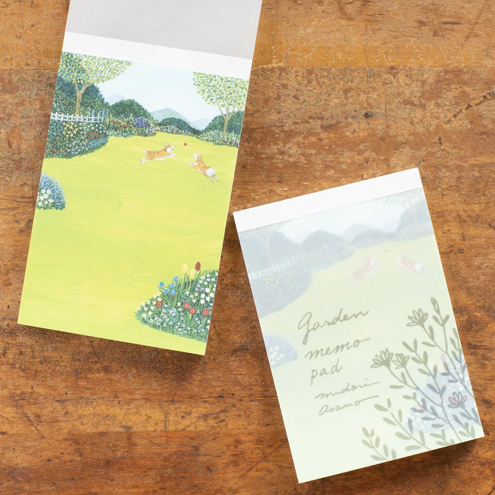 手紙社｜浅野みどり・メモパッド「garden memo pad」 | 月刊手紙舎