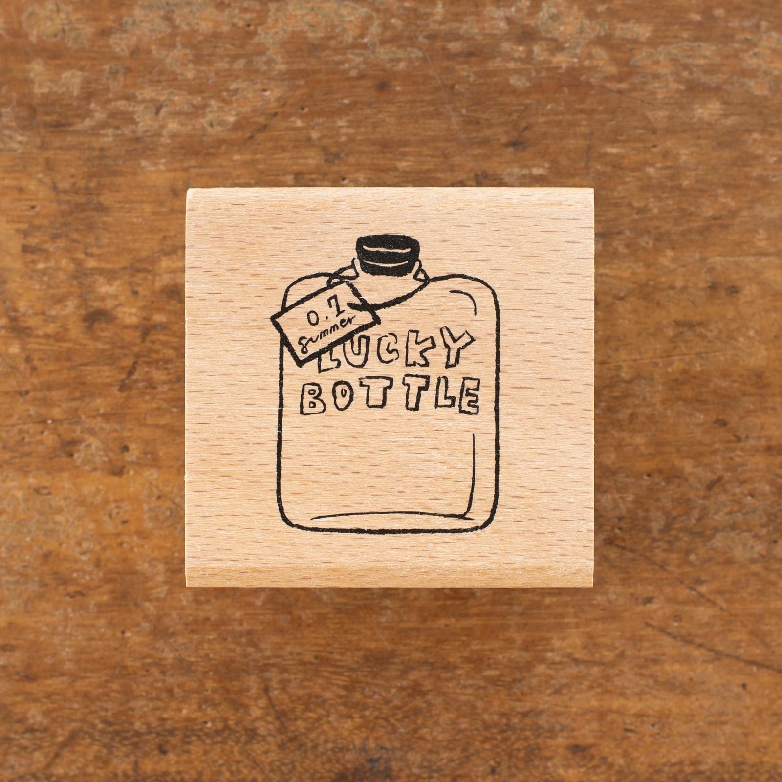 手紙社｜山泥泥 yamadoro・スタンプ「Lucky Bottle」 | 月刊手紙舎